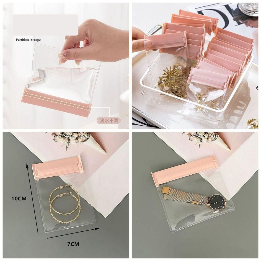 Anti Tarnish Jewellery Bags Pack of 4