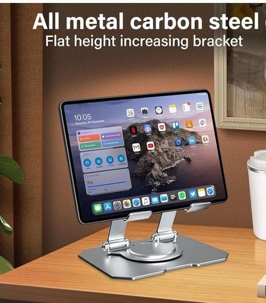 Rotating Base Tablet Stand